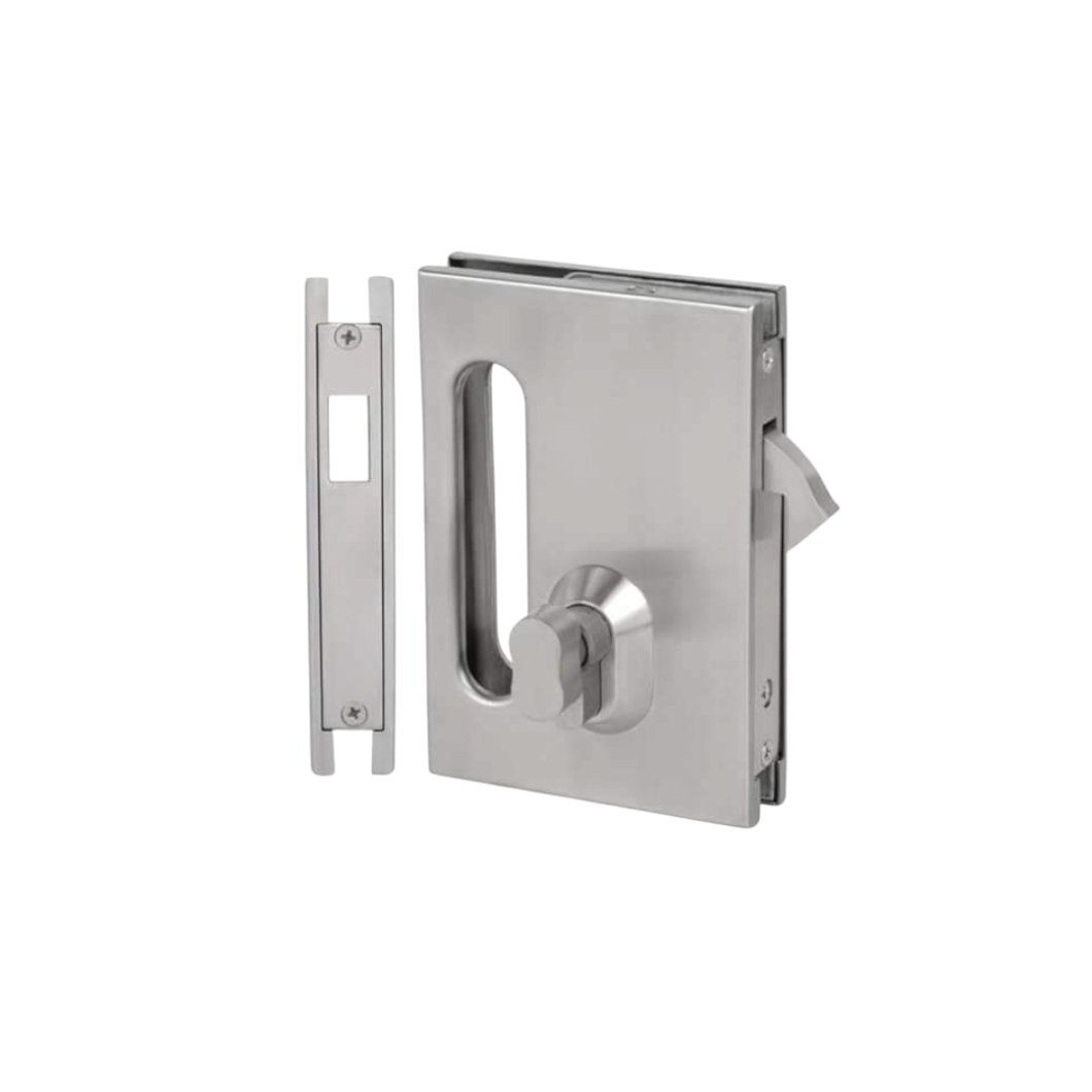 Sliding Glass Door Lock with Strike Box